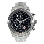 NEW Breitling Avenger Stainless Steel Black Dial 45mm Automatic Watch A24315
