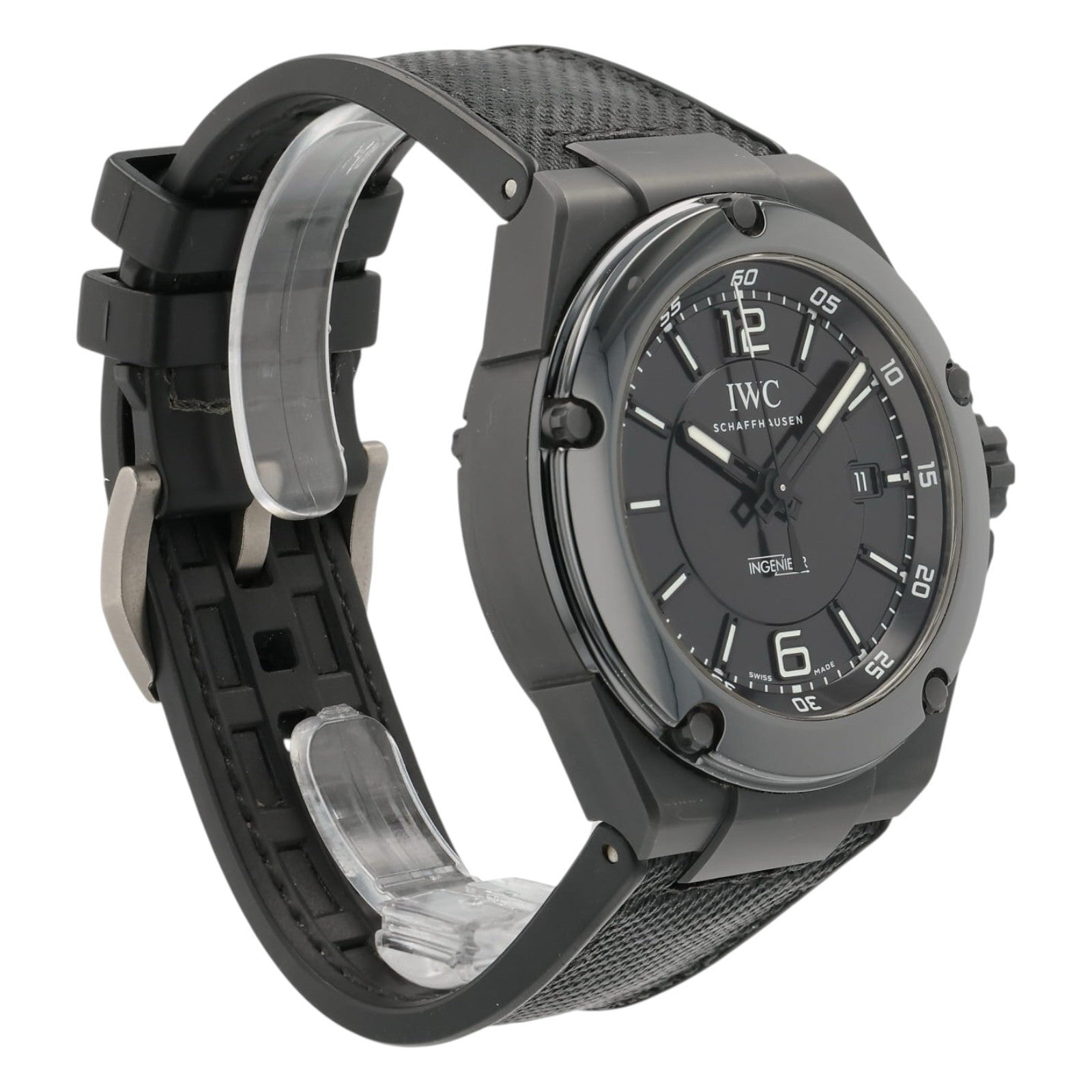 IWC Ingenieur AMG Black Series Black Dial Ceramic 46mm Automatic Mens IW322503