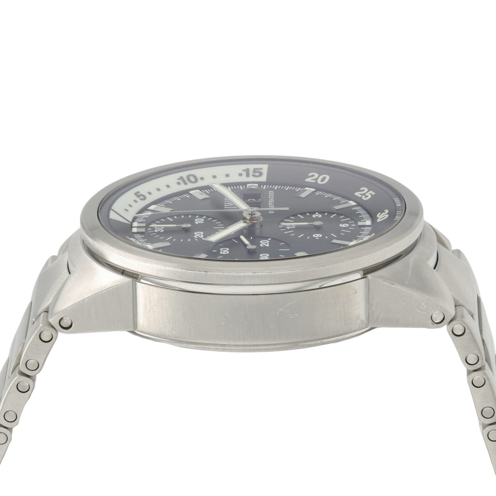 IWC Aquatimer Day Date Black Dial Stainless Steel 42mm Automatic Men’s IW371928