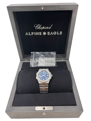 Chopard Stainless Steel Blue Dial 39mm Automatic Movement Mens Watch 8600