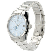 Grand Seiko Heritage Blue Dial Stainless Steel 40mm Automatic Mens Watch SBGA387