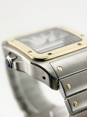 Cartier Santos XL Gold And Steel Silver Dial 38mm Automatic Men’s Watch W200728G