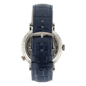 Breguet Tradition 18k White Gold Blue Dial 40mm Automatic Men's Watch 7597