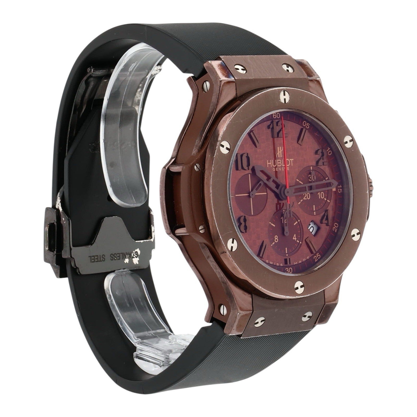 Hublot Big Bang Steel Brown Dial 44mm Automatic Men’s Watch 301.SL.1008.RX