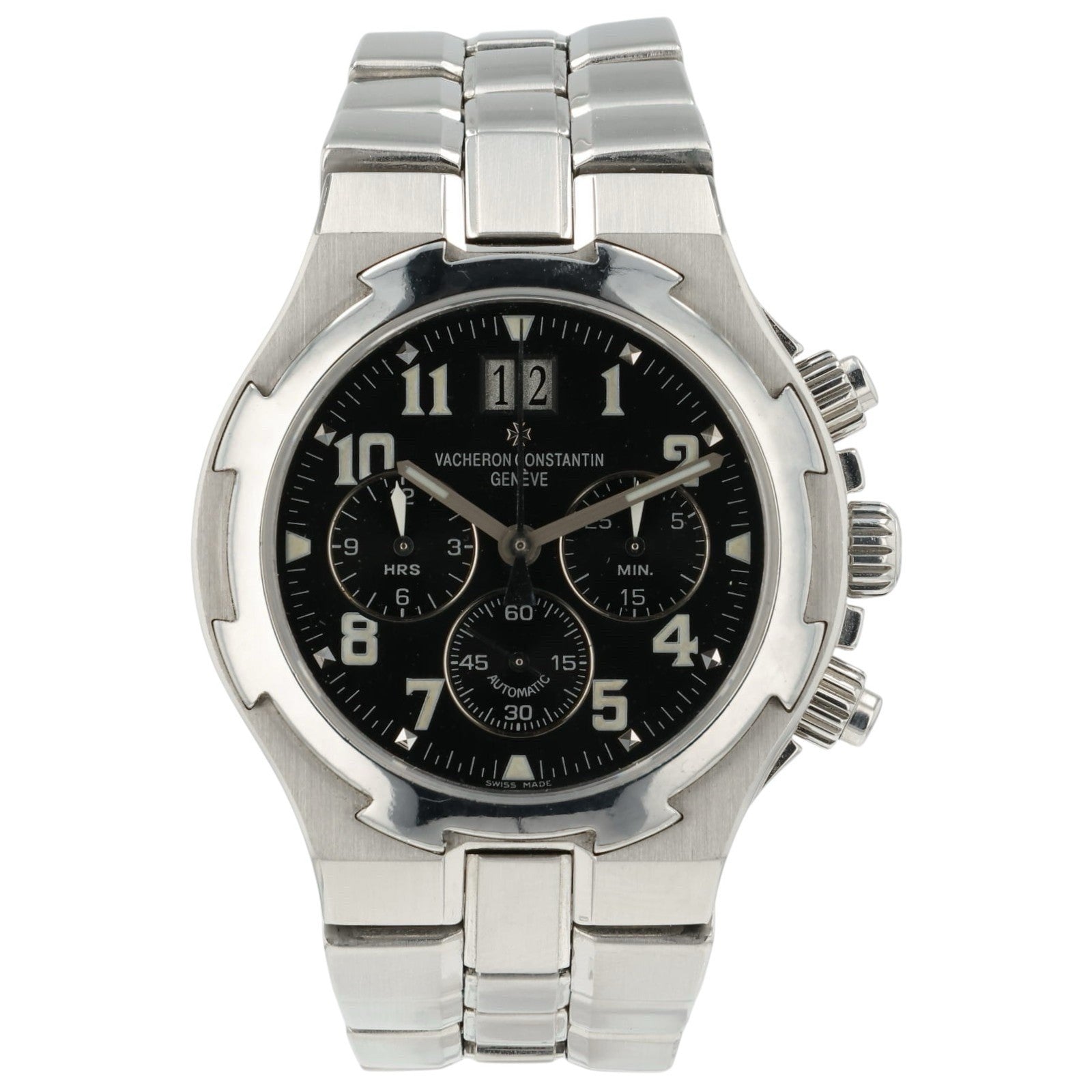 Vacheron Constantin Oversees Black Dial Stainless Steel 40mm Auto Watch 49140