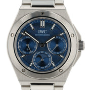 IWC Ingenieur Perpetual Calendar Blue Dial Steel 41.6mm Auto Mens Watch IW344903