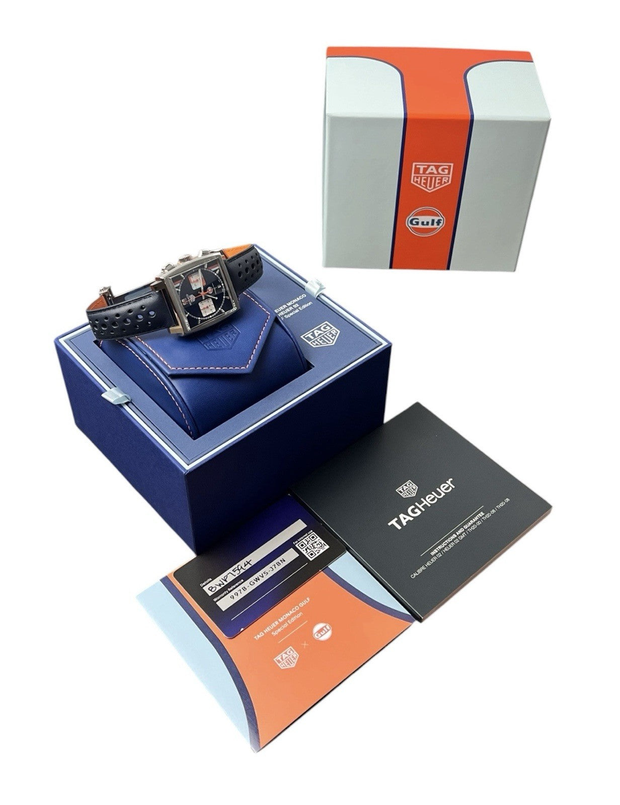 Tag Heuer Monaco Blue Dial Stainless Steel 39mm Automatic Men’s Watch CBL2115