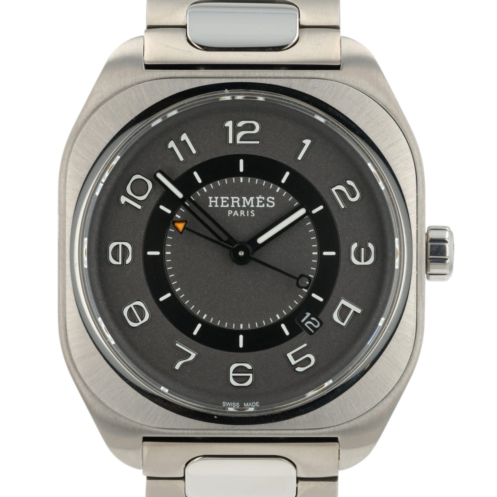 Hermes H08 Gray Dial Titanium 39mm Automatic Movement Mens Watch SP1.741