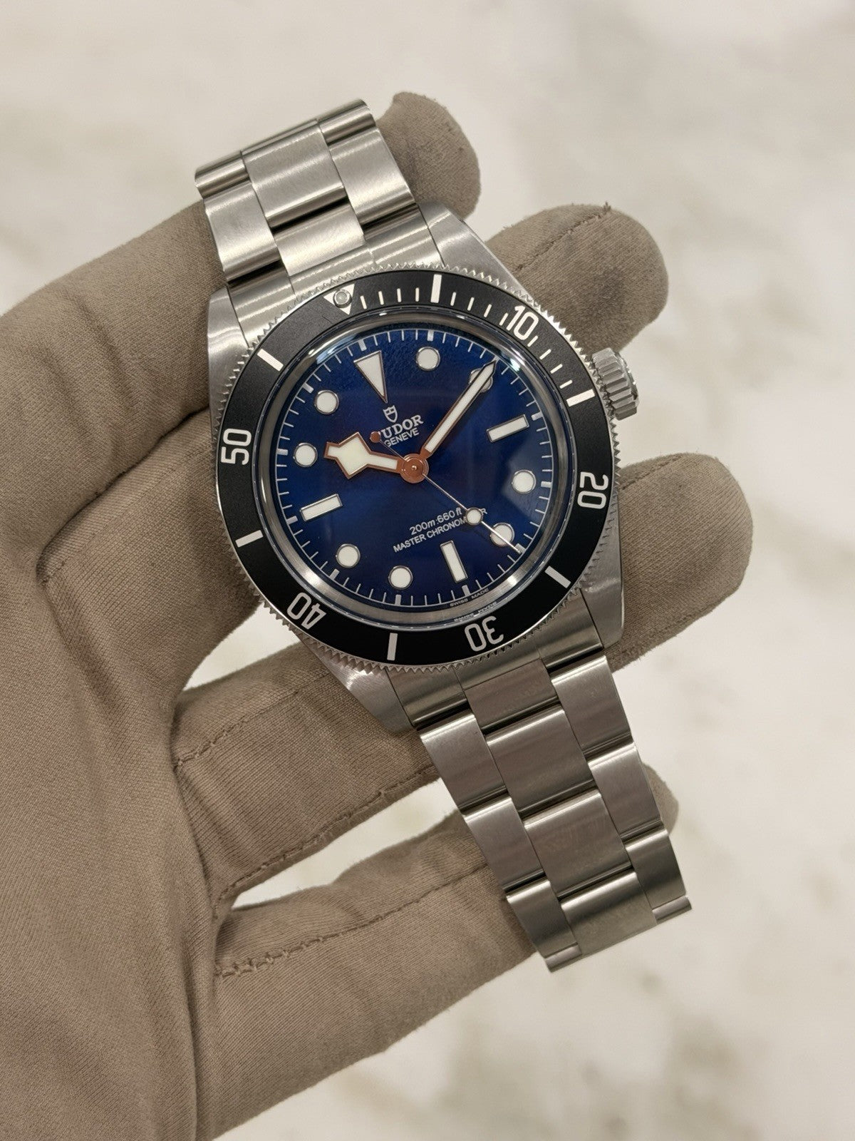 12/2025 Tudor Black Bay Steel Blue Dial 43mm Automatic Mens Watch 7943A1A0NU