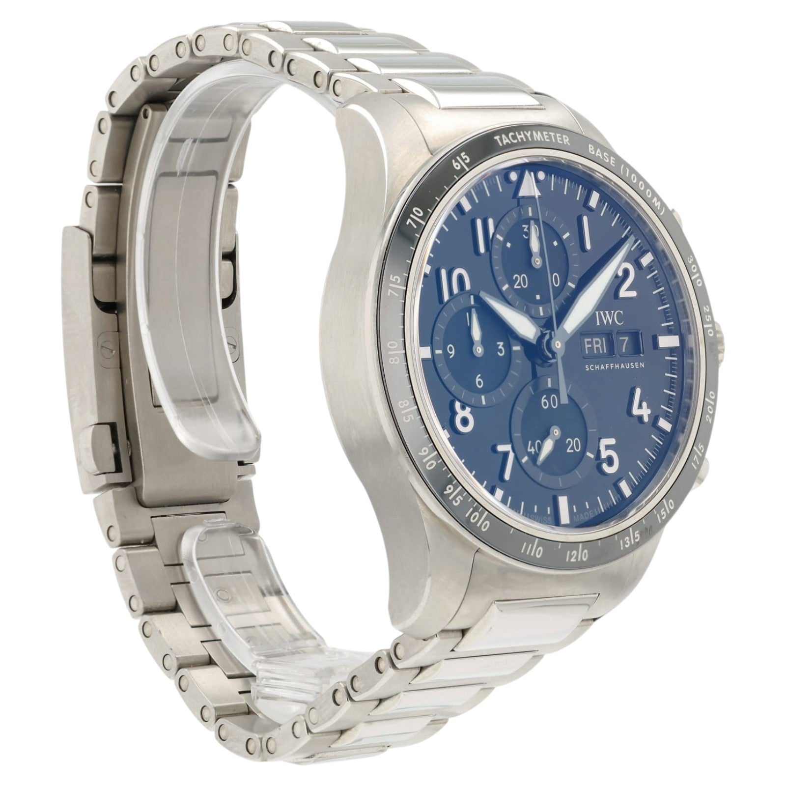 IWC Pilot’s Watch Chrono AMG Black Dial Titanium 41mm Auto Men's Watch IW388304