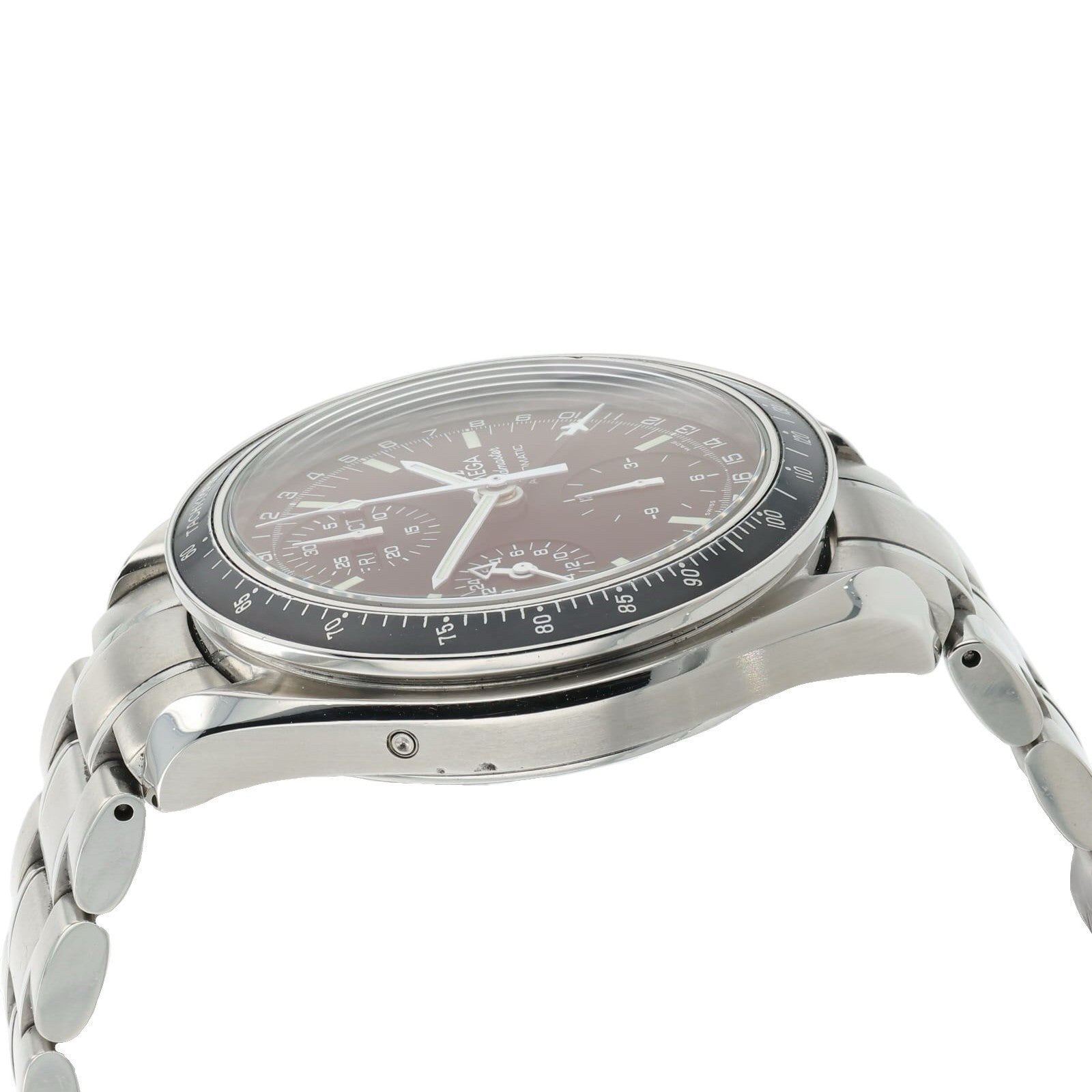 Omega Speedmaster Black Dial Stainless Steel 39mm Automatic Men’s Watch 3520.50