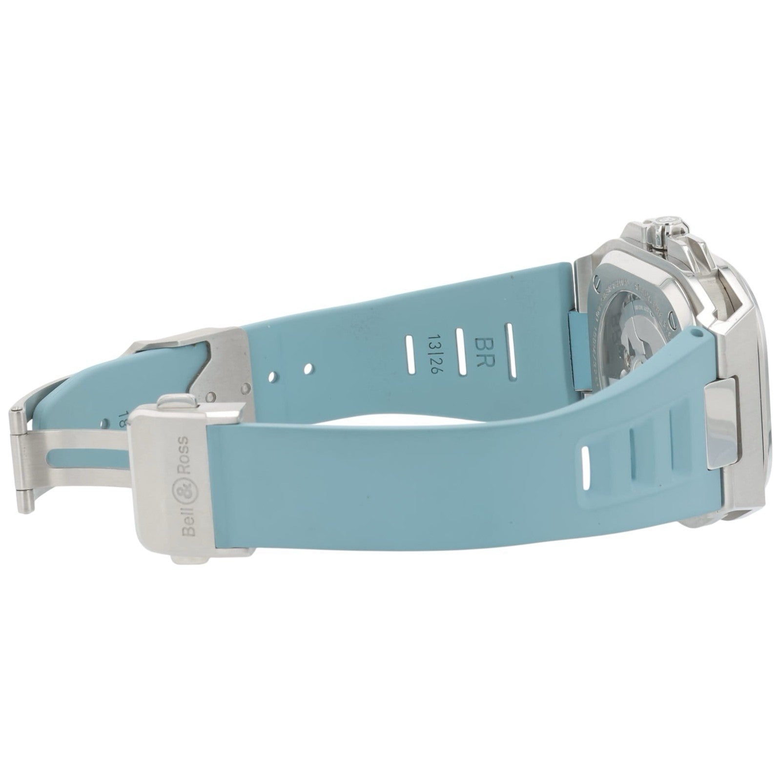 Bell & Ross BR-X5 Stainless Steel Ice Blue Dial 41mm Automatic Mens Watch BR-X5