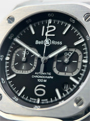 Bell And Ross BR05 Stainless Steel Black 40mm Automatic Men’s Watch - B/P