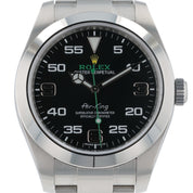 Rolex Air King Stainless Steel Black Dial 40mm Automatic Men’s Watch 116900