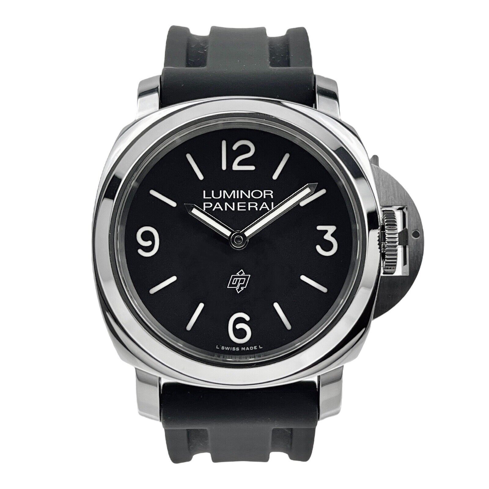 Panerai Luminor Base Logo 44mm Men's Manual Wind Watch PAM01086 W/ B&P