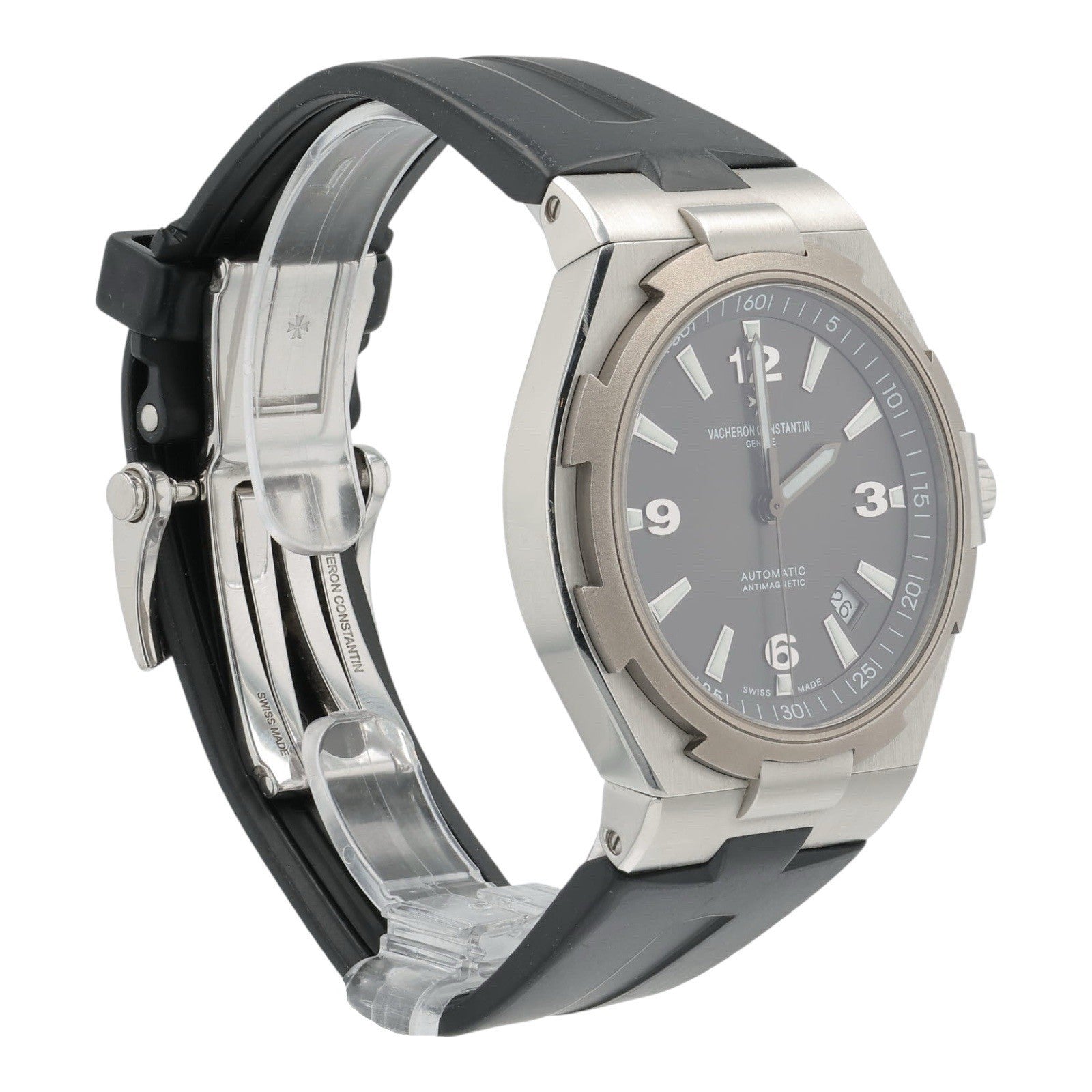 Vacheron Constantin Overseas Steel Grey Dial 42mm Automatic Mens Watch 47040