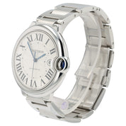Cartier Ballon Bleu Silver Color Dial Stainless Steel 42mm Automatic W69012Z4
