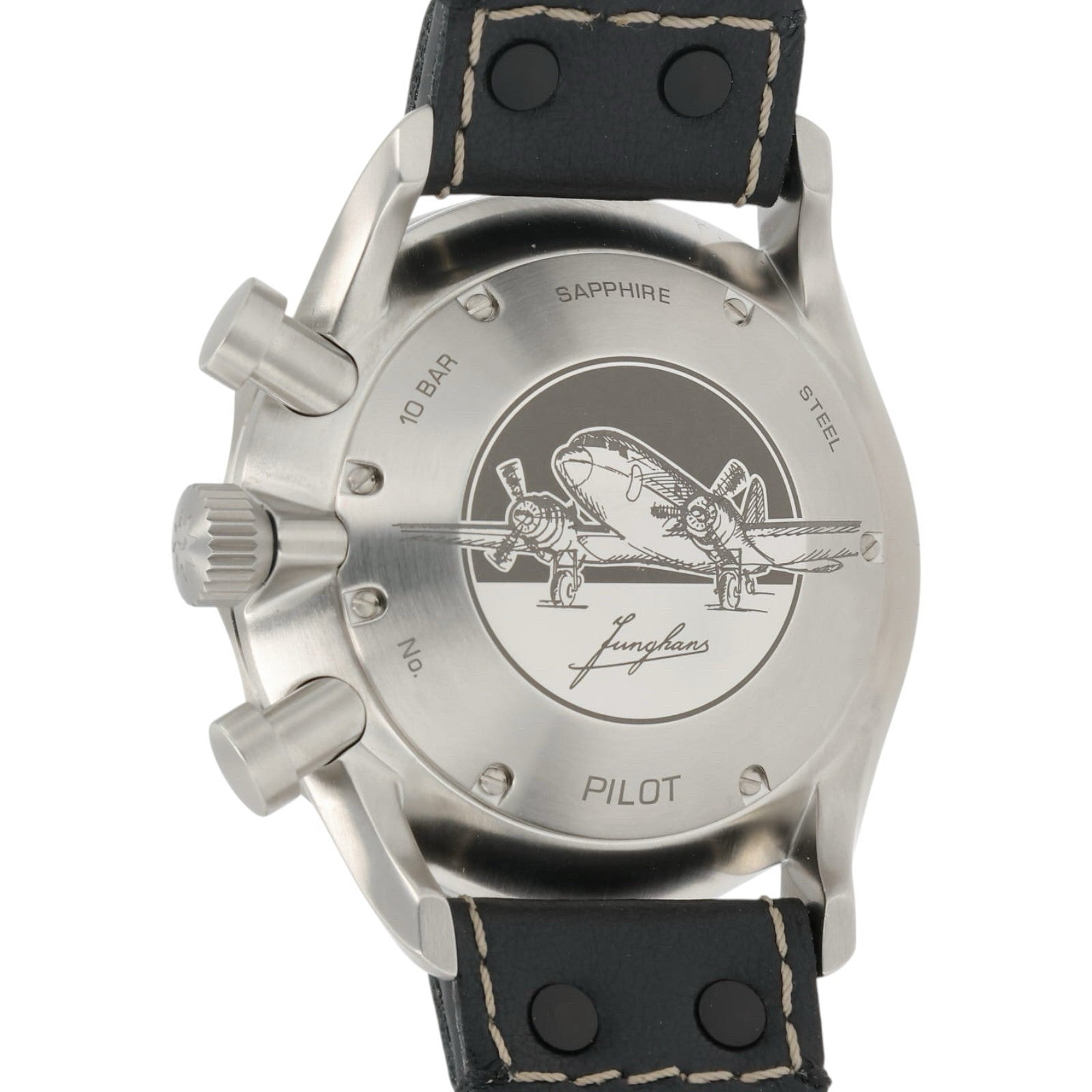 Junghans Pilot Green Dial Stainless Steel 43.3mm Automatic Men’s 027/3492.00