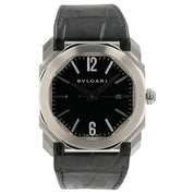 Bulgari Octo Black Dial Stainless Steel 41mm Automatic Men’s Watch BGO41S