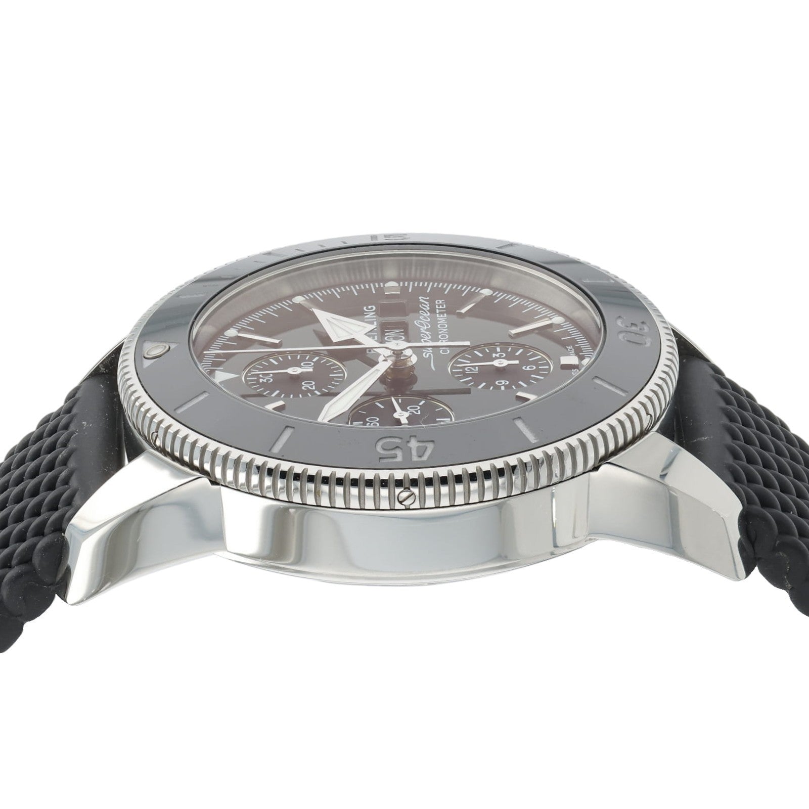 Breitling SuperOcean Chronograph Green Dial Steel Automatic Men's 44mm A13313