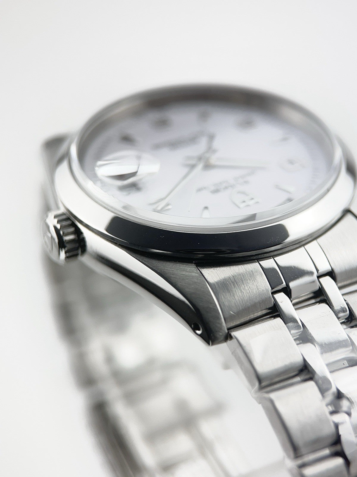 Tudor Prince Date Day Stainless Steel White Dial 36mm Automatic Mens Watch 76200