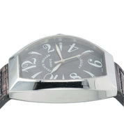 Franck Muller Artdeco Steel Black Dial 36mm Automatic Men's Watch 11000HSC