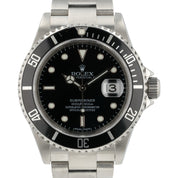2007 Rolex Submariner Black Dial Stainless Steel 40mm Auto Men’s Watch 16610
