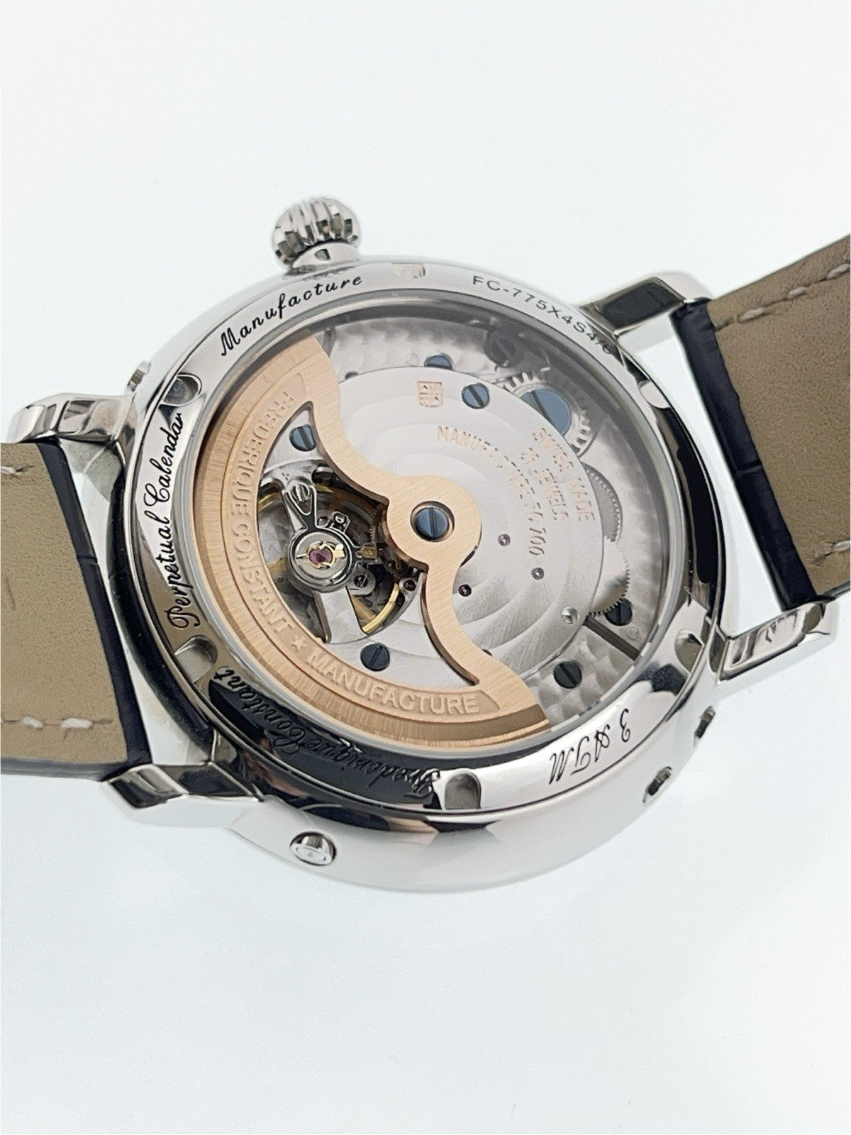 Frederique Constant Slimline Perpetual Steel Grey Dial 42mm Automatic FC-775G4S6