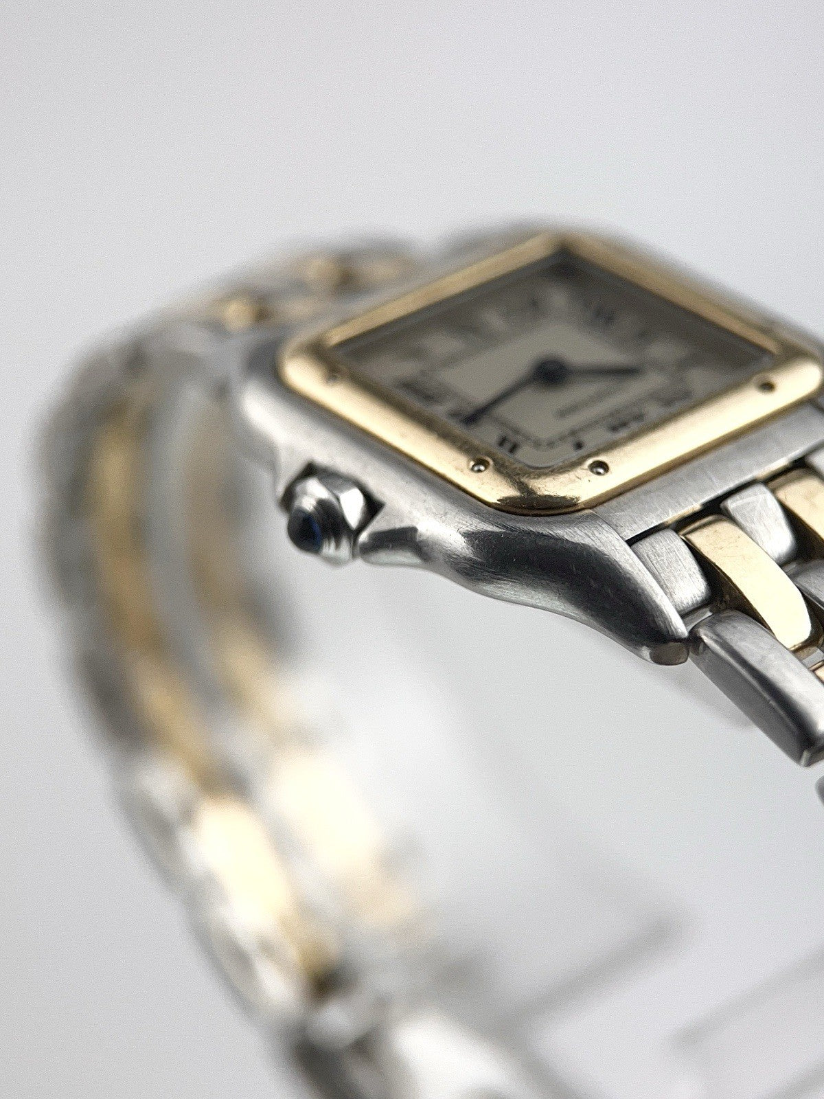 Cartier Panthere Gold & Steel Silver Dial 22mm Quartz Women’s Watch W25029B6