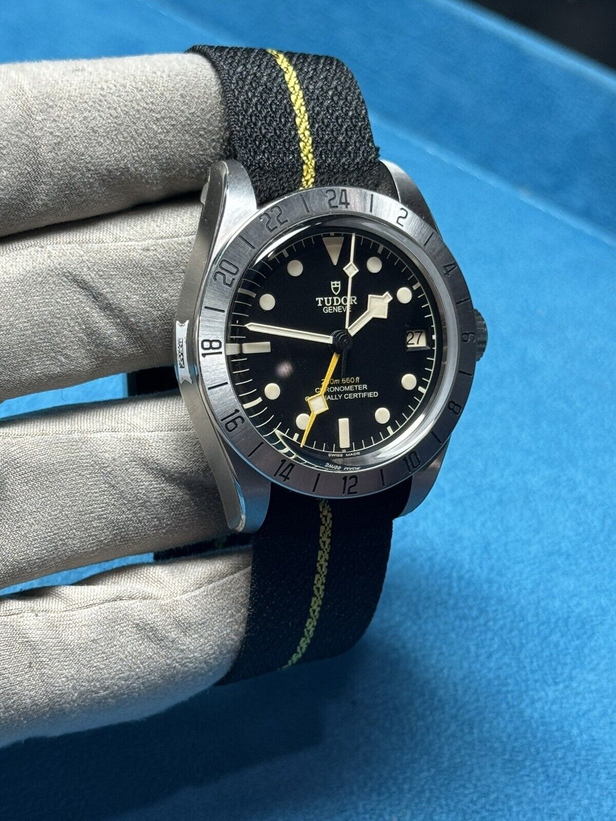 2022 Tudor Black Bay Pro Automatic Black GMT Men's Watch M79470-0001 W/ B&P