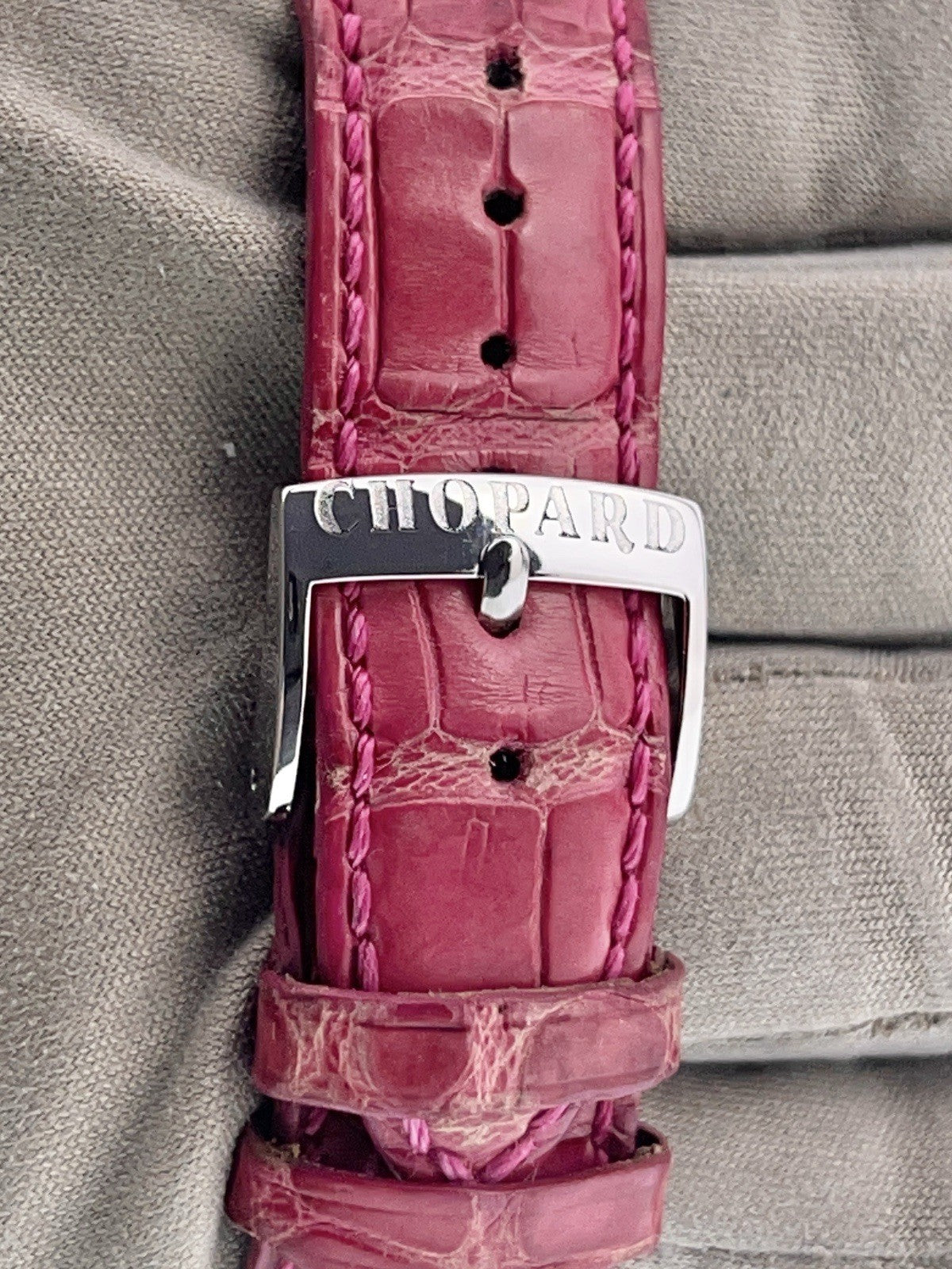 Chopard Mille Miglia Elton John Steel Silver & Pink Dial 39mm Automatic 8331