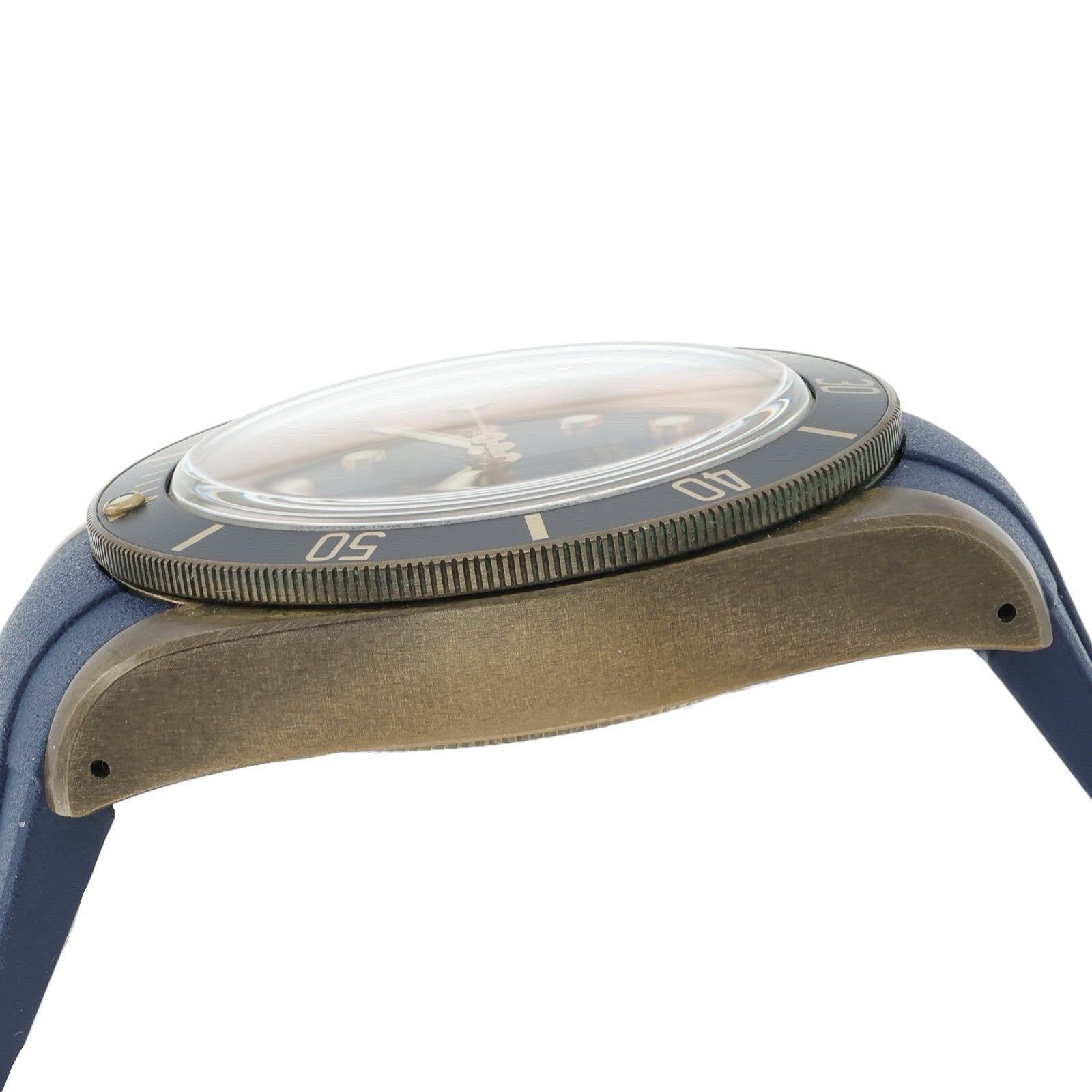 Tudor Bucherer Black Bay Blue Dial Bronze 43mm Automatic Men’s Watch 79250BB