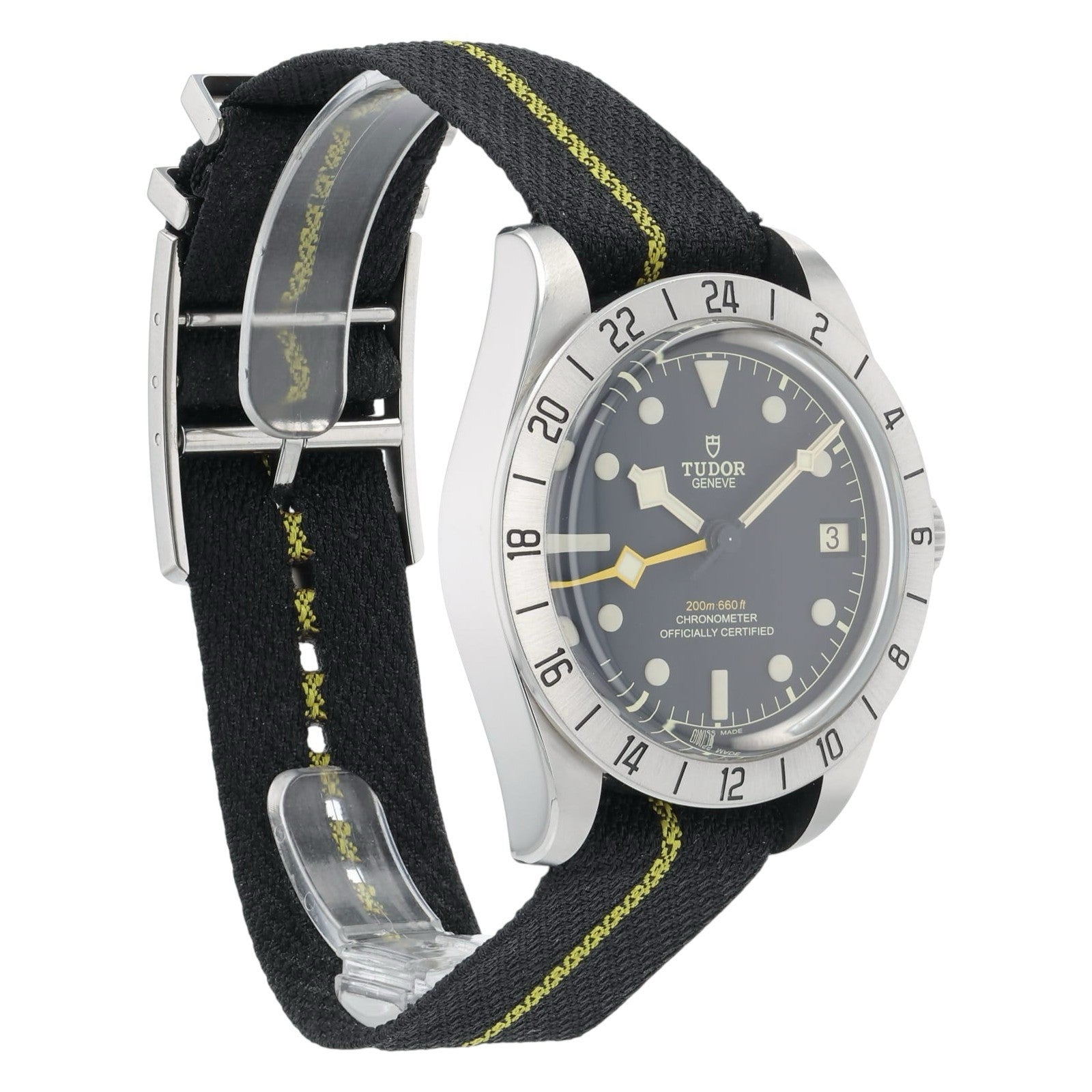 Tudor Black Bay Pro Stainless Steel Black Dial 39mm Automatic Mens Watch 79470