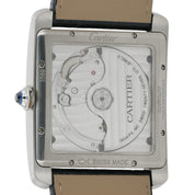 Cartier Tank MC Automatic Large Model Stainless Steel Men's Watch W5330003