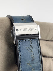 Hublot Classic Fusion Titanium Blue Dial 45mm Men's Watch 511.NX.050B.VR.BER16