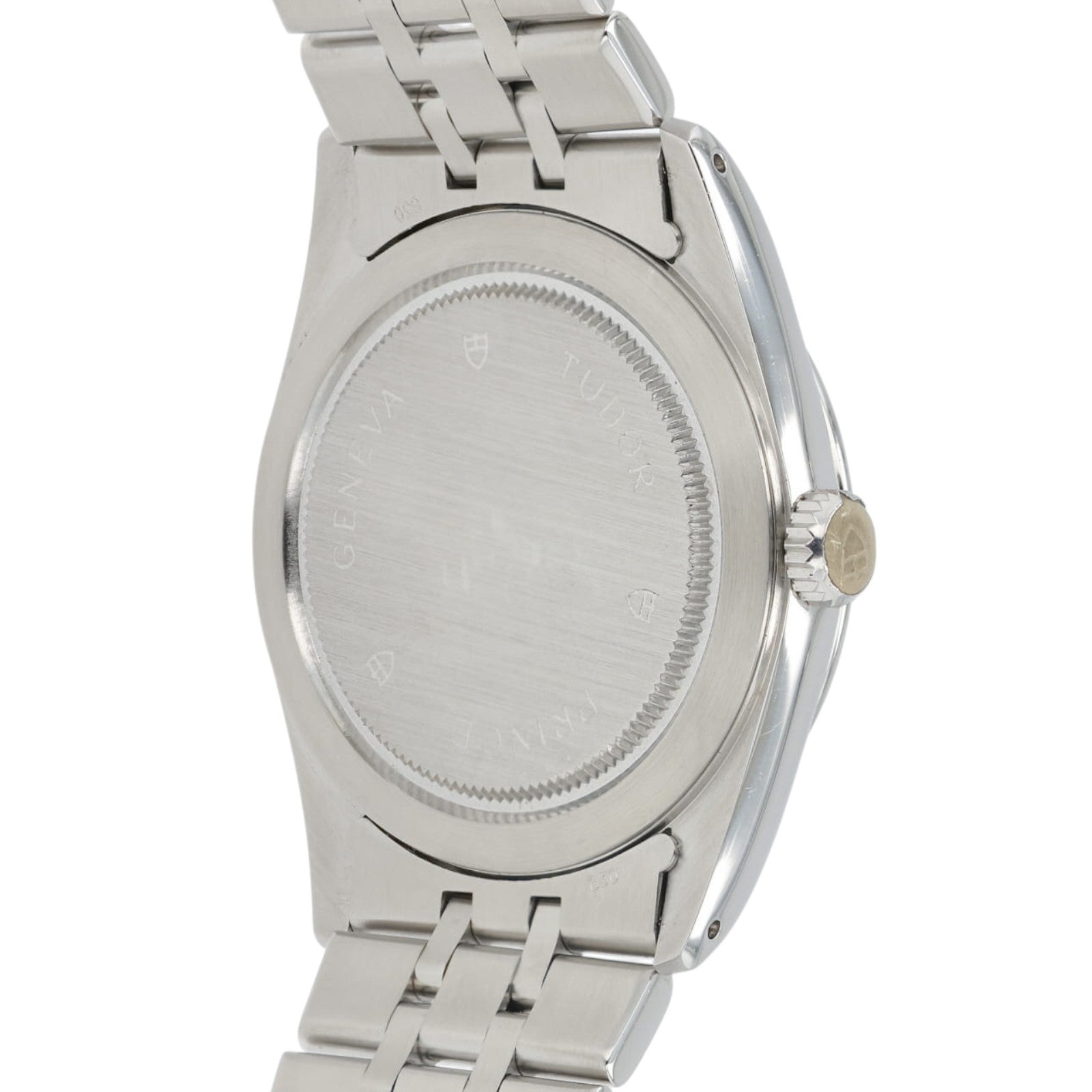Tudor Prince Date Day Silver Linen Dial Steel 36mm Automatic Mens Watch 76200