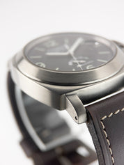 Panerai Luminor Power Reserve Titanium Black Dial 44mm Automatic Mens PAM00057