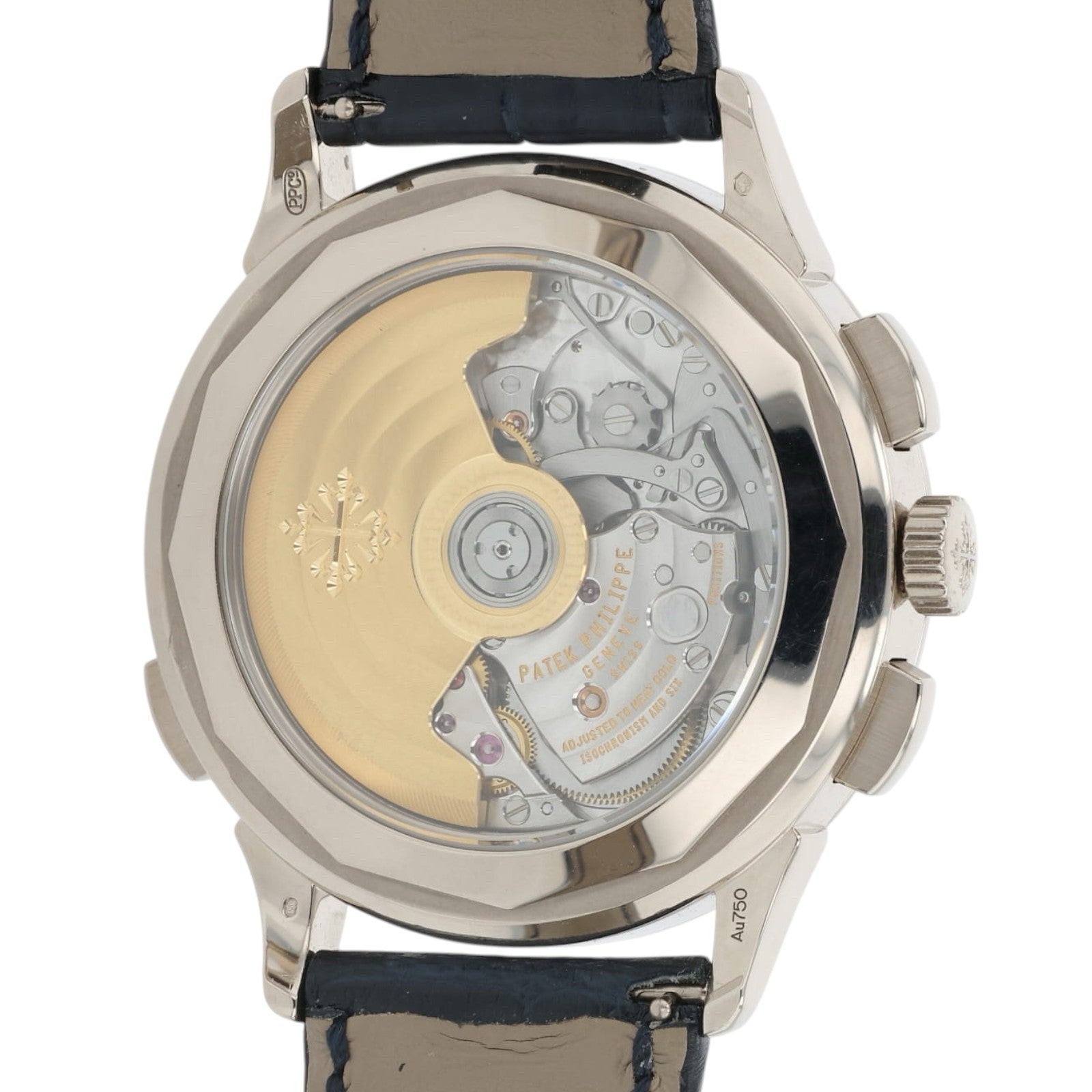 Patek Philippe World Time Blue Dial 18k White Gold 39.5mm Automatic Men’s 5930G