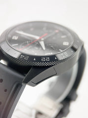 Montblanc Timewalker Stainless Steel Black Dial 44mm Automatic Mens Watch 7422