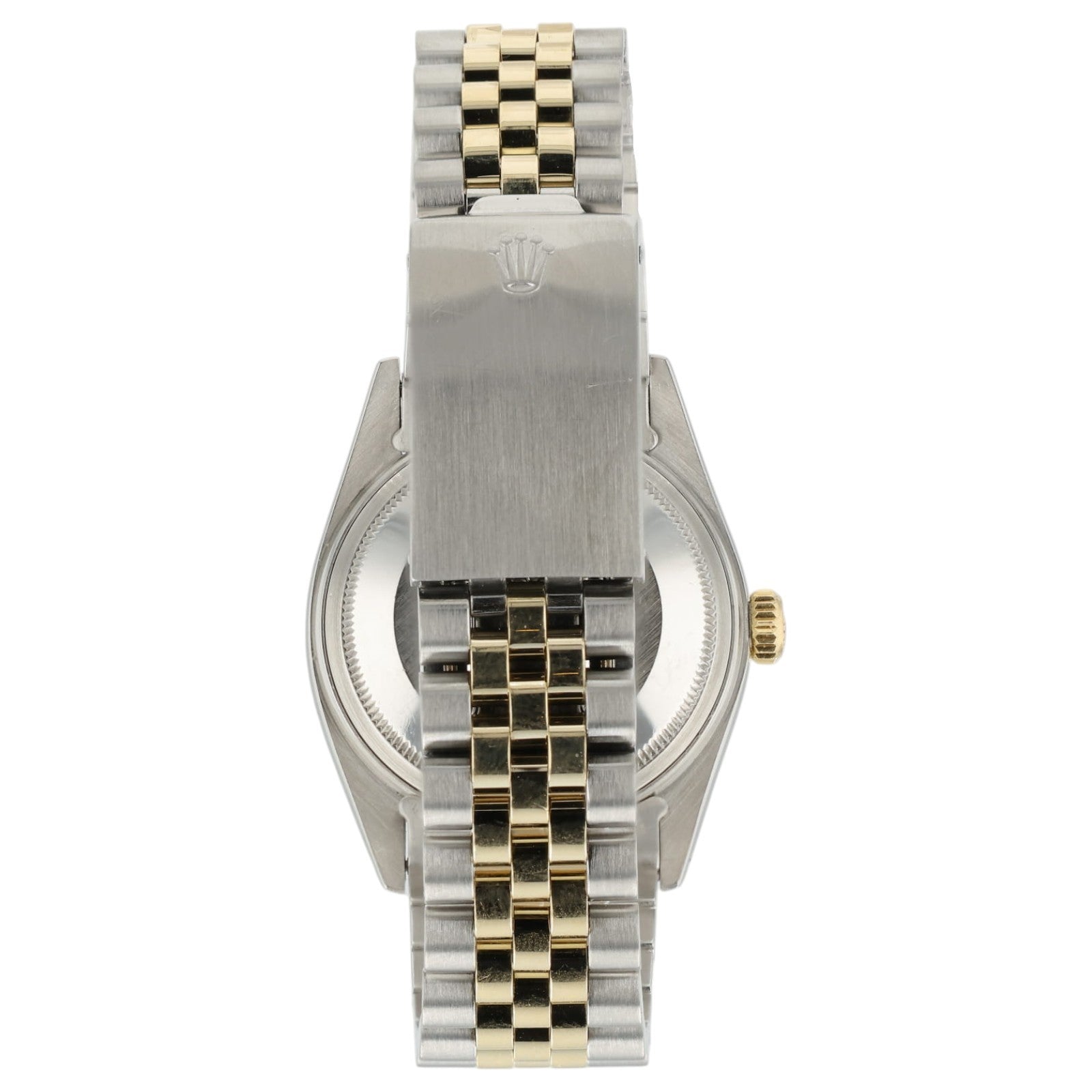 Rolex Datejust Blue Dial 18k Yellow Gold & Steel 36mm Automatic Mens Watch 16013