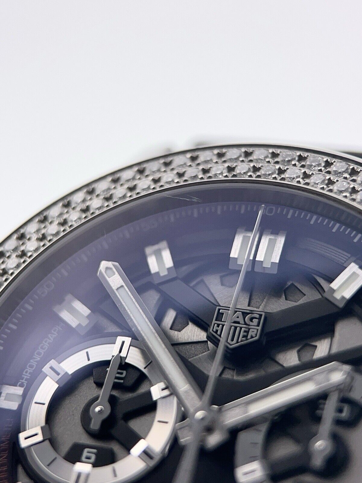 Tag Heuer Carrera Heuer 02T Factory Diamond Skeleton 45mm Men's Watch CAR5A80