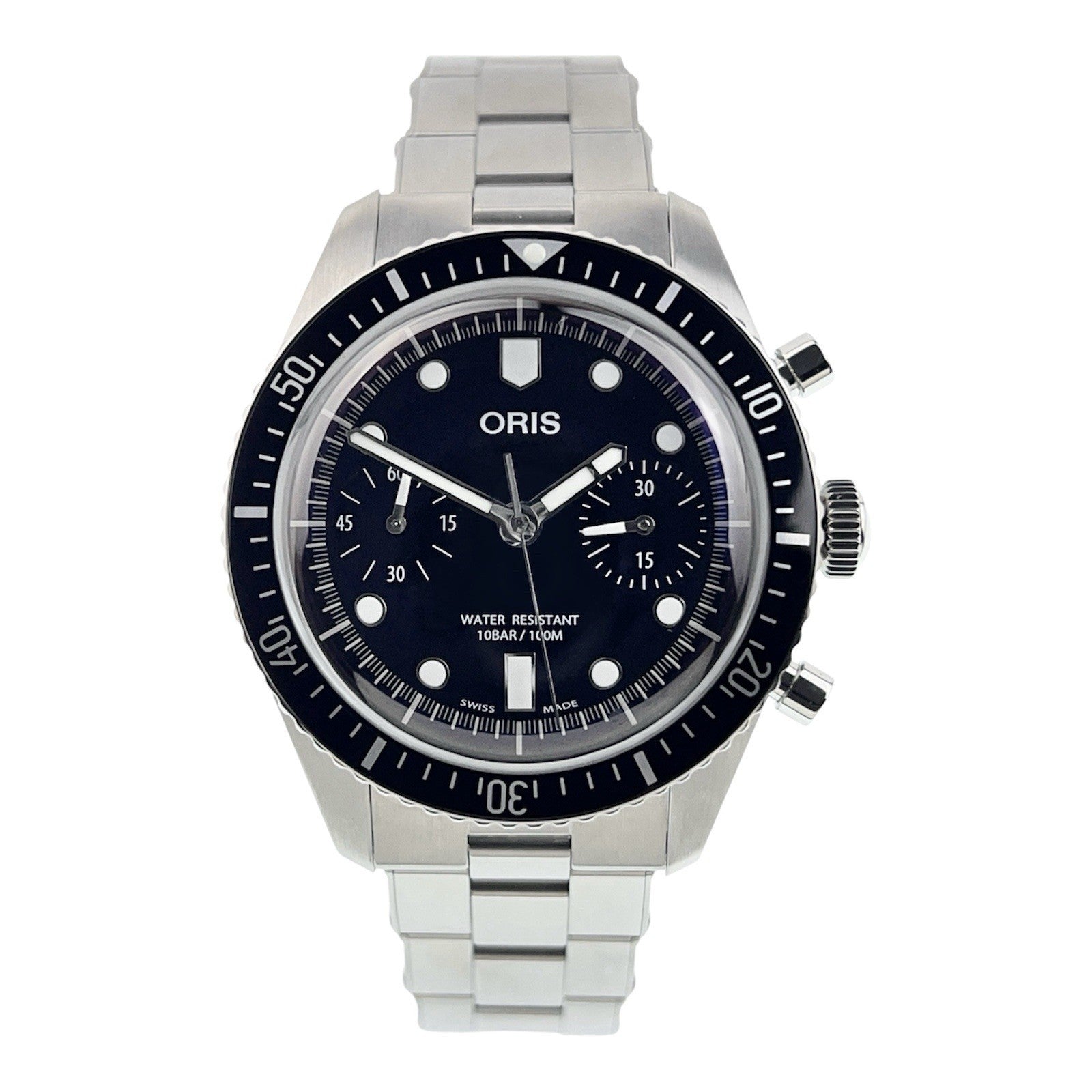 Oris Divers Sixty Five Stainless Steel Black Dial 40mm Automatic Watch 7791