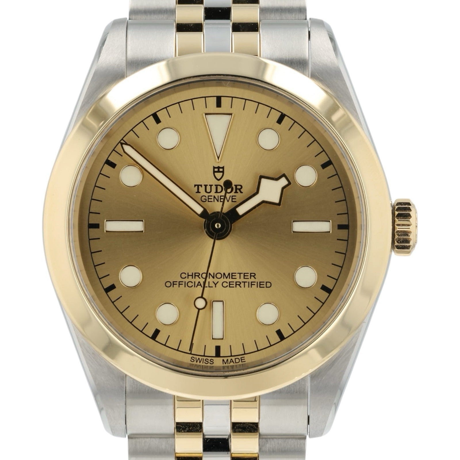 Tudor Black Bay Champagne Dial Yellow Gold And Steel 36mm Automatic 78643