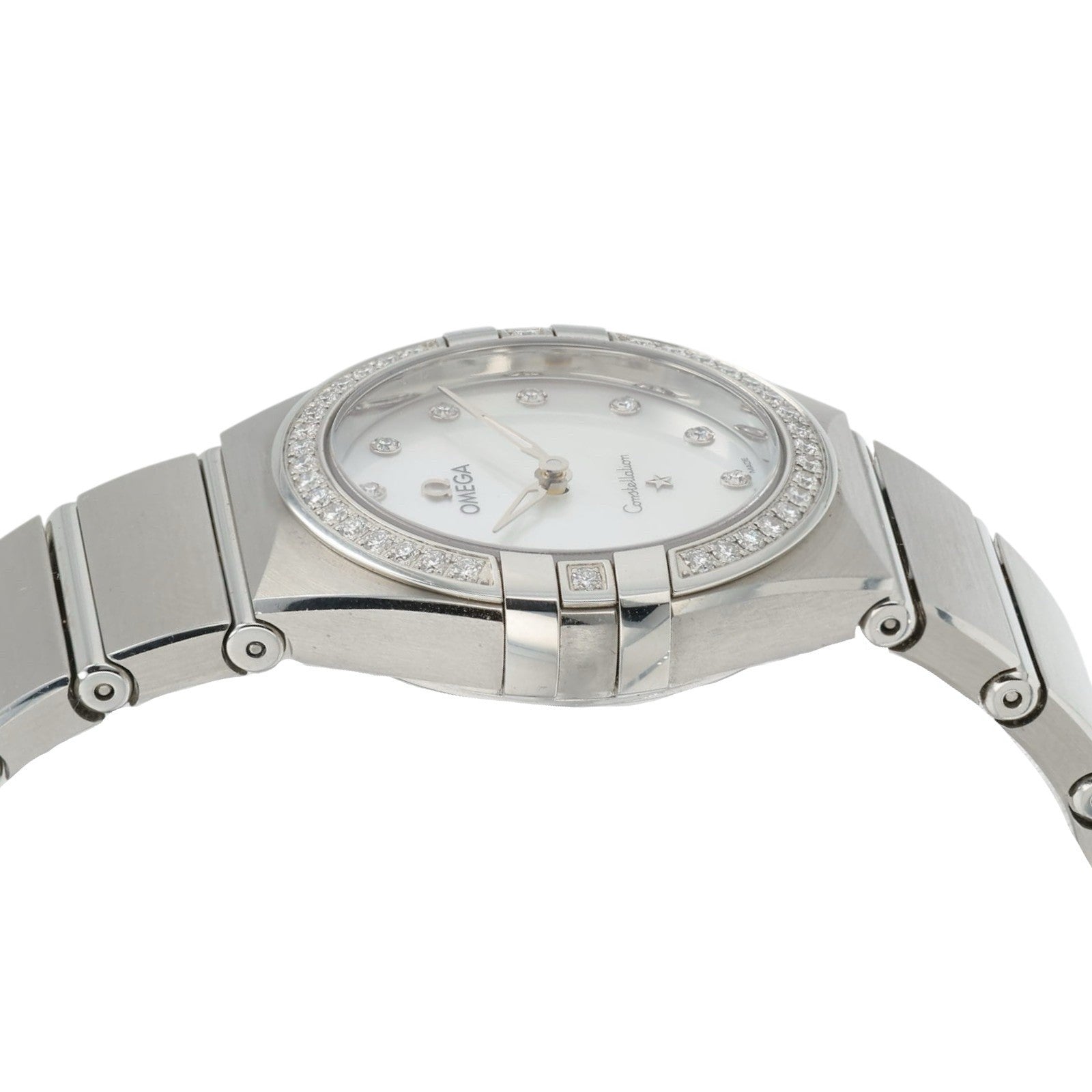 Omega Constellation MOP Dial Steel 28mm Quartz Women's Watch 131.15.28.60.55.001