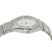 Omega Constellation MOP Dial Steel 28mm Quartz Women's Watch 131.15.28.60.55.001