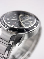 Glashutte Original Sport Steel Black Dial 42mm Automatic Mens 39-31-43-03-14