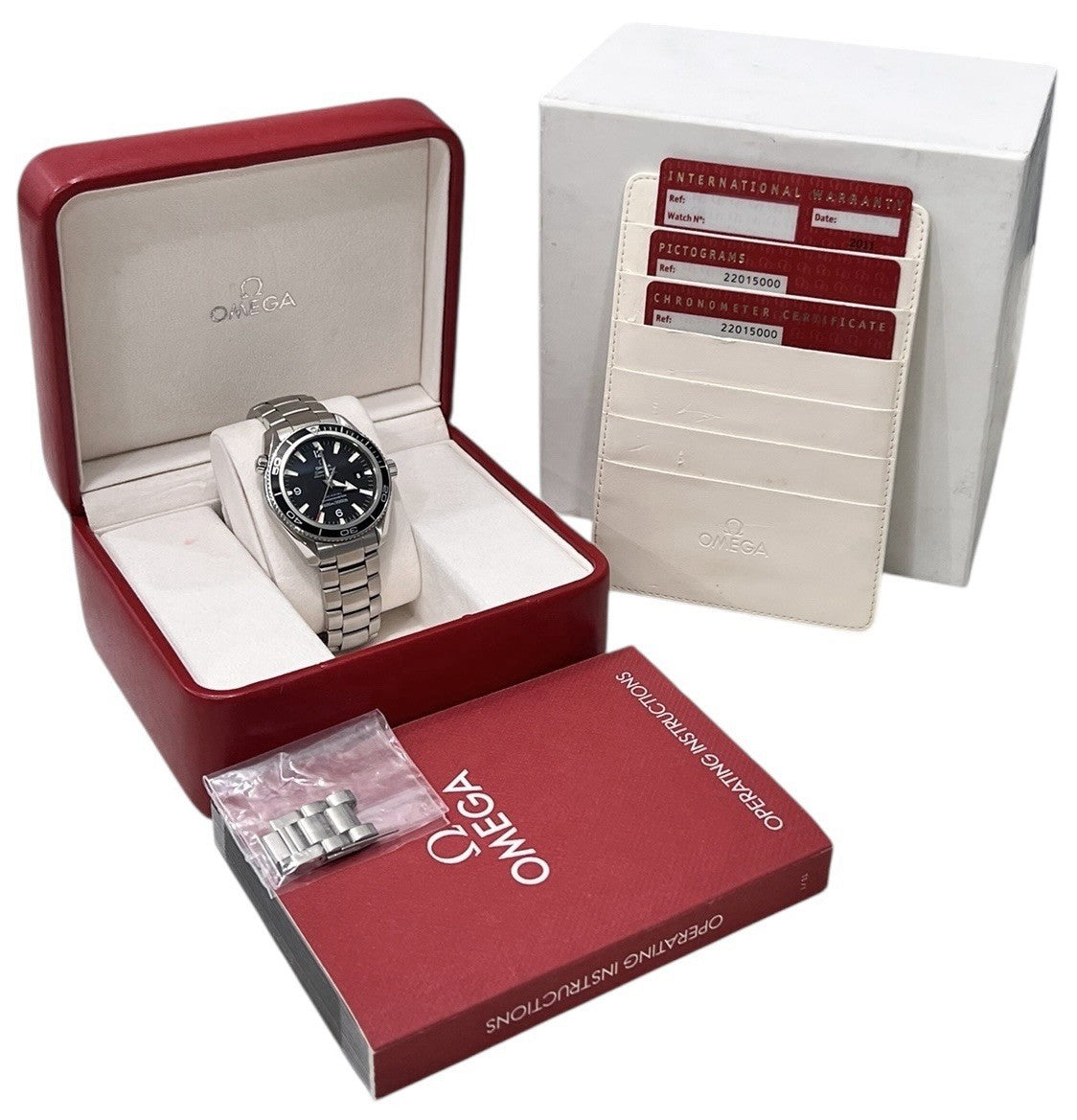 Omega Seamaster Steel Black Dial 42mm Automatic Men's Watch 2201.50.00