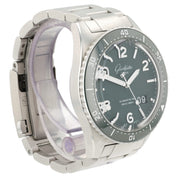 Glashutte Original SeaQ Panorama Date Green Dial Steel 43.2mm 1-36-13-07-83-70