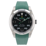 Rolex Air King Stainless Steel Black Dial 40mm Automatic Men’s Watch 116900 B&P