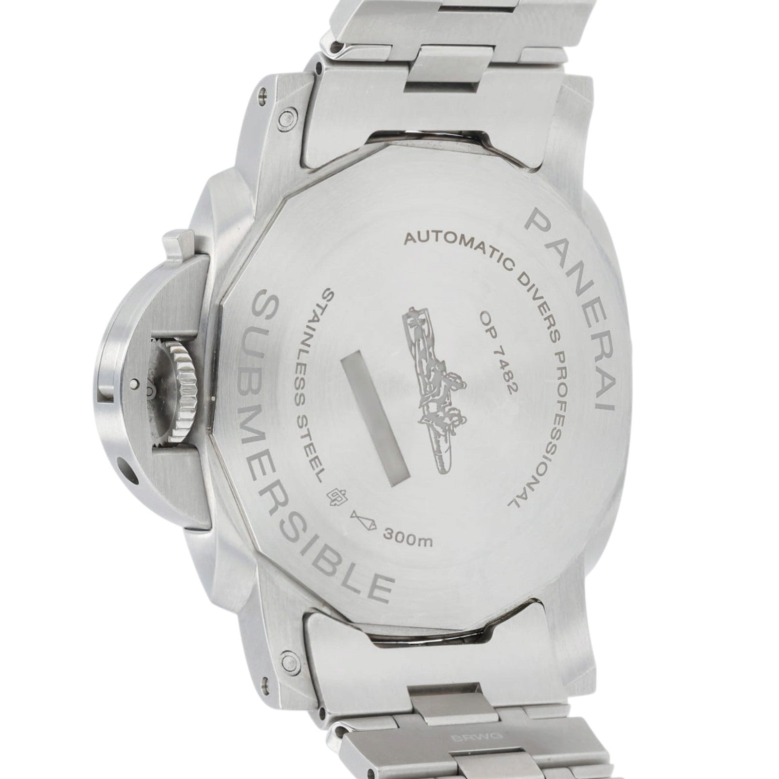 Panerai Submersible White Dial Stainless Steel 44mm Automatic Mens PAM01226